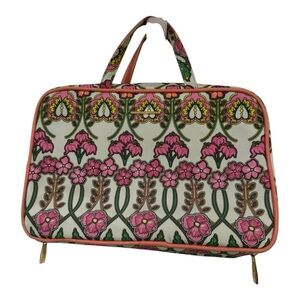 Trina Turk Hanging Cosmetic Bag Floral Travel Toiletry Organizer